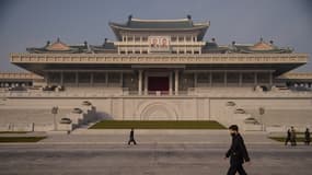 La place Kim Il Sung à Pyongyang, capitale de la Corée du Nord, le 15 novembre 2020 (photo d'illustration).