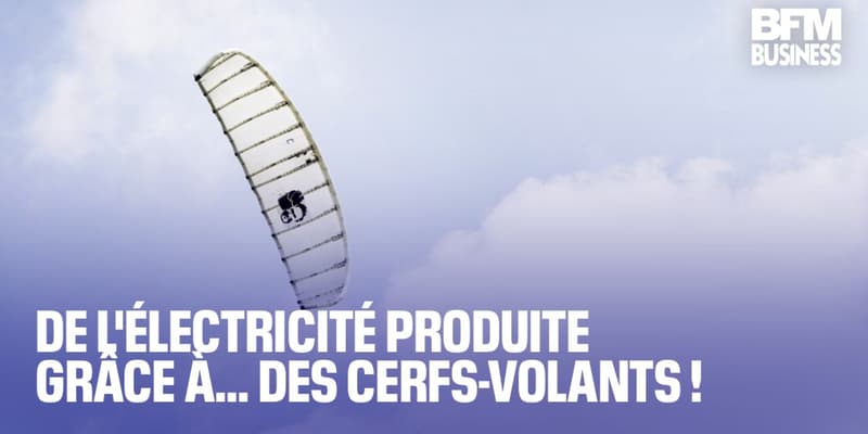 De l'électricité produite grâce à… des cerfs-volants!