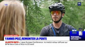 L'été chez vous: à la rencontre de Yannis Pelé, champion de VTT, dans les Alpes-Maritimes
