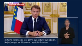Emmanuel Macron sur Israël: "Ne menons pas chez nous des aventures idéologiques par projection. N'ajoutons pas, par illusion ou par calcul, des fractures nationales aux fractures internationales"