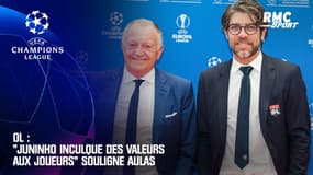OL : "Juninho inculque des valeurs aux joueurs" souligne Aulas
