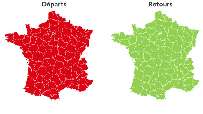 Ce jeudi de l'Ascension est également classé rouge dans le sens des départs. Ce jeudi de l'Ascension est également classé rouge dans le sens des départs.