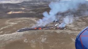 En Islande, l'éruption volcanique s'étend avec une nouvelle faille de lave