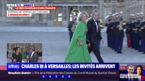Dîner en l'honneur de Charles III: le président de LVMH, Bernard Arnault, arrive au château de Versailles