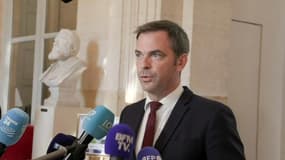 Olivier Véran, porte-parole du gouvernement, le 11 juillet 2022 à l'Assemblée nationale 