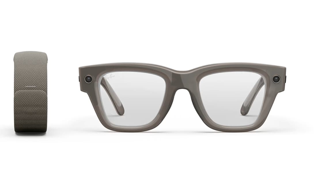 Le bracelet électromyographique qui permet de contrôler les Meta Ray-Ban Display.