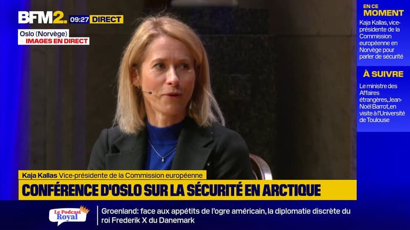 Droit international: "Les Nations unies ne remplissent définitivement pas leur rôle comme elles le devraient", estime Kaja Kallas, cheffe de la diplomatie européenne