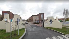 L'hôpital d'instruction des armées Legouest de Metz (Moselle).