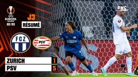 Résumé : Zürich 1-5 PSV Eindhoven - Ligue Europa (J3)
