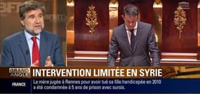 Manuel Valls exclut toute intervention française au sol en Syrie