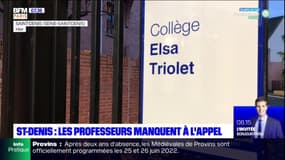 Saint-Denis: les professeurs manquent à l'appel