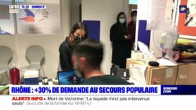 Rhône : + 30 % de demande au secours populaire