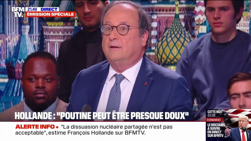 François Hollande raconte une altercation qu'il a eue avec Vladimir Poutine, lorsqu'il était président