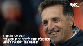 Lorient 3-2 PSG : "Beaucoup de fierté" pour Pélissier, après l’exploit des Merlus