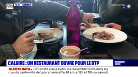 Des restaurants rouvrent pour les salariés du BTP 