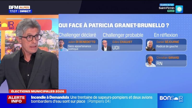 Élections municipales à Digne-les-Bains: des candidats probables face à Patricia Granet-Brunello