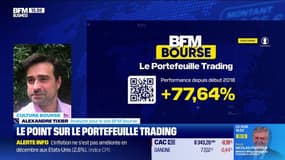 Le point sur le portefeuille trading - 13/01