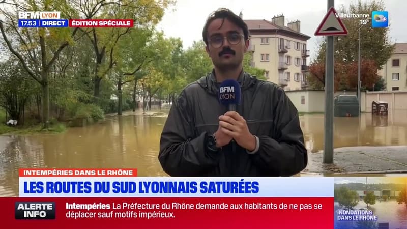 Crues du Rhône: le point sur les inondations à Grigny