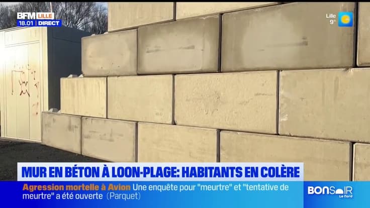 Reportage Mur en Béton à Loon-Plage