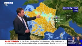 La météo pour ce mercredi 18 janvier 2023