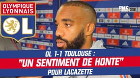 OL 1-1 Toulouse : "Un sentiment de honte" pour Lacazette