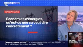 Économies d'énergies, qu'est-ce que cela veut dire concrètement? BFMTV répond à vos questions