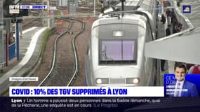 Covid-19: en sous-effectif, la SNCF supprime 10% des trains au départ de Lyon
