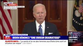 Joe Biden: "La Cour suprême fait revenir les États-Unis 150 ans en arrière"