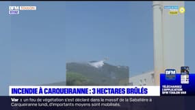 Incendie à Carqueiranne: 3 hectares brûlés