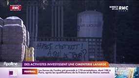 Des activistes climatiques s'attaquent à une cimenterie Lafarge près de Marseille