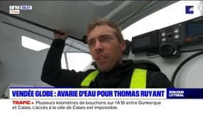 Vendée Globe: avarie d'eau pour le Nordiste Thomas Ruyant