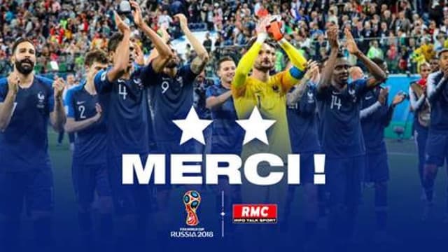Champions du monde: RMC célèbre les Bleus avec une journée spéciale