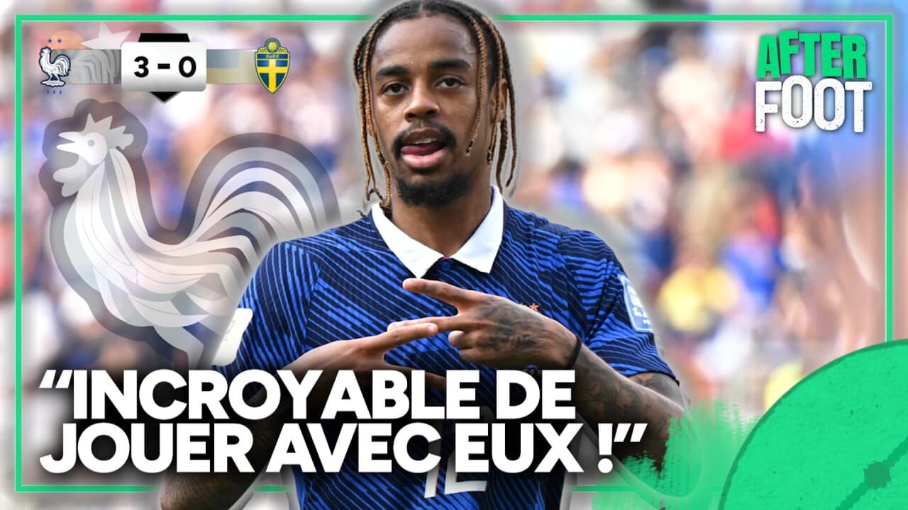 France 3-0 Suède : "Incroyable de jouer avec Mbappé, Olisé, Dembélé…", Barcola savoure !