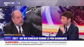 Éric Dupond-Moretti: "Je ne crois pas en la dédiabolisation" du Rassemblement national