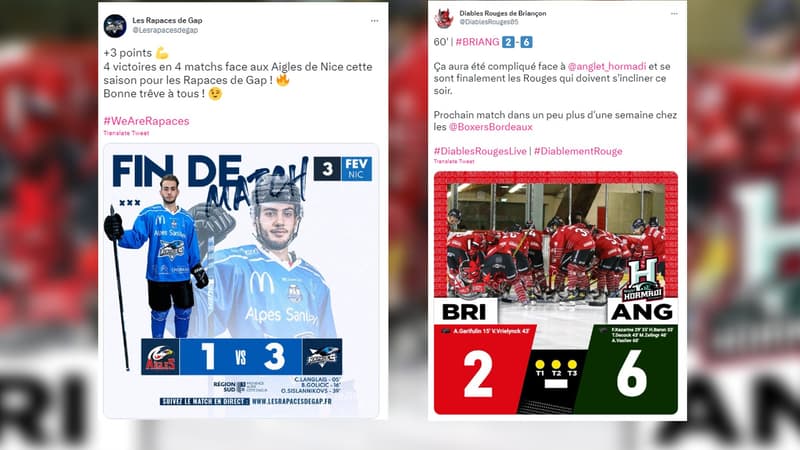 Hockey: Les Rapaces De Gap S'imposent Et Les Diables Rouges De Briançon ...