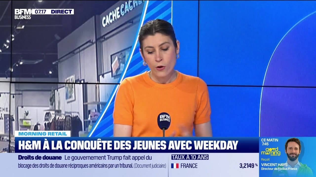 Morning retail : h&m à la conquête des jeunes avec weekday, par eva jacquot - 29/05