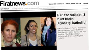 Trois femmes kurdes ont été abattues dans le Xe arrondissement de Paris jeudi matin.