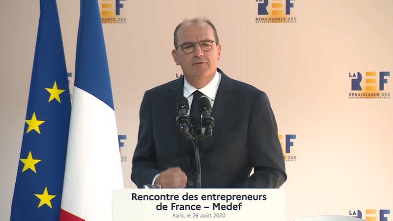 Jean Castex à la REF le 26 août 2020