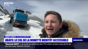 Le travail de déneigement a commencé au col de la Bonette dans la vallée de l'Ubaye