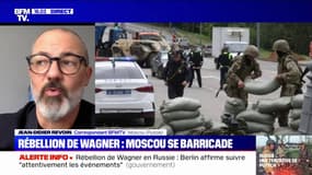 Rébellion de la milice Wagner: les entrées et sorties filtrées à Moscou