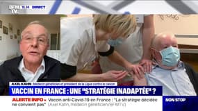 Covid-19: pour Axel Kahn, la seule chance de sortir de cette crise est "l'immunité collective et la vaccination"