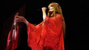 La chanteuse Florence Welch, du groupe Florence and the Machine, en 2022