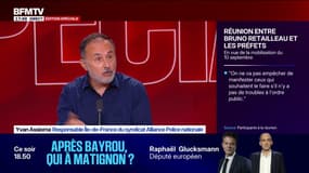 Mouvement du 10 septembre: "80.000 policiers, c'est un peu la jauge qu'on a eu pendant les gros week-ends gilets jaunes", indique Yvan Assioma, responsable Île-de-France du syndicat Alliance Police nationale 
