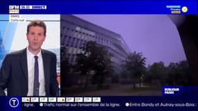 Paris: les images de l'orage de la nuit