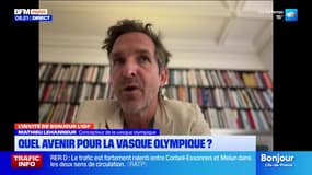Mathieu Lehanneur, concepteur de la vasque olympique, explique que si la décision est prise de la garder, "il faut qu'on se donne les moyens"