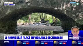 Le Rhône placé en vigilance sécheresse