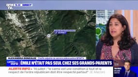 Disparition d'Émile: l'enfant n'était pas seul chez ses grands-parents ce week-end