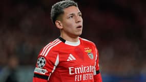 Gianluca Prestianni lors du match de Ligue des champions entre le Real et Benfica, le 17 février 2026