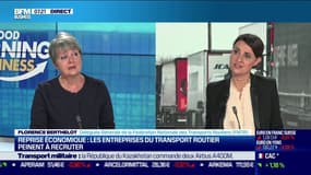 Florence Berthelot, Déléguée Générale de la Fédération Nationale des Transports Routiers (FNTR): "En ce moment, on recherche entre 40.000 et 50.000 candidats"