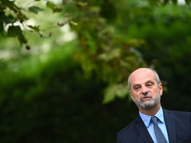 Le ministre de l'Éducation nationale Jean-Michel Blanquer le 26 août 2021 à Paris